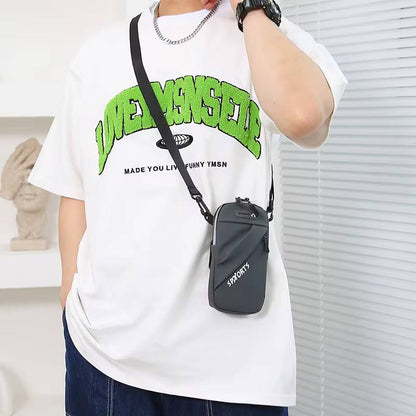 Crossbody Bag for Men and Women Sports Fitness Mobile Phone Storage Bag