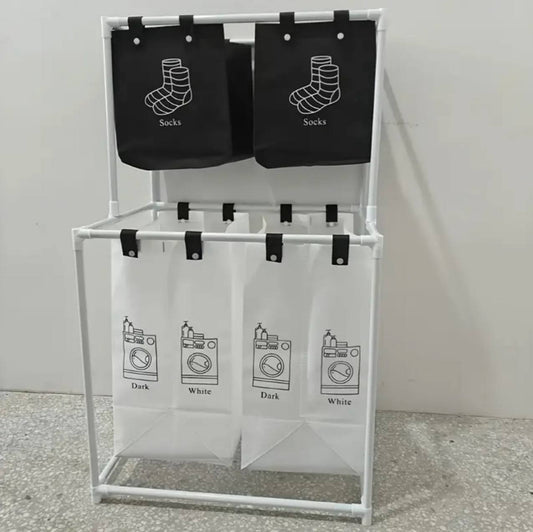 New Laundry basket Foldable dirty clothes organizer with wheels