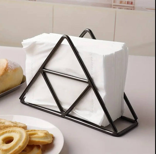 Modern Metallic Napkin Holder