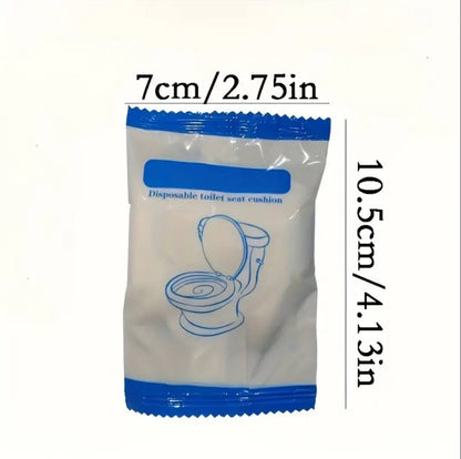 Disposable toilet seat cover .