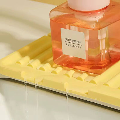 Silicone Faucet Mat Sink Splash Guard /Drainage Pad