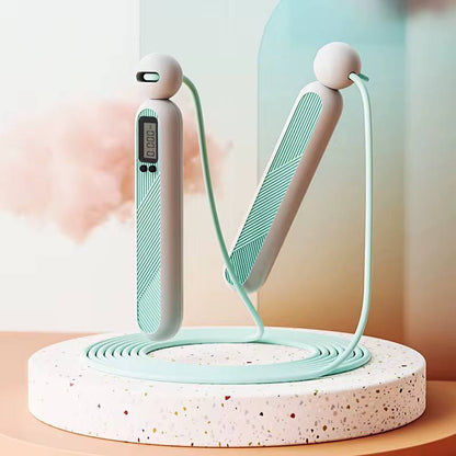 Counting cordless skipping rope