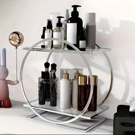 Large capacity cosmetics organizer /  desktop perfume organizer / skincare storage box