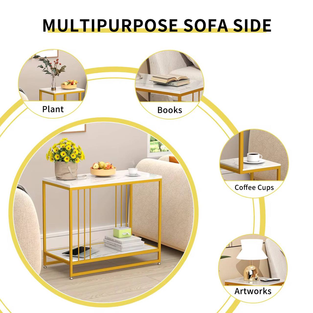 Multiple purposes Side table