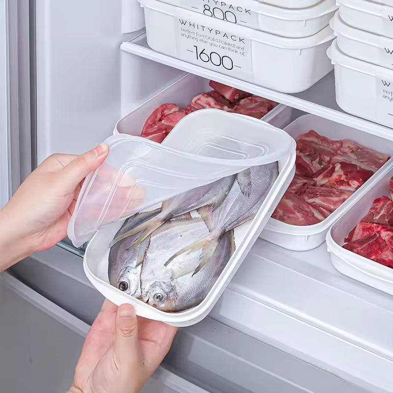 Freezer /fridge stackable food  storage containers 
5pcs set