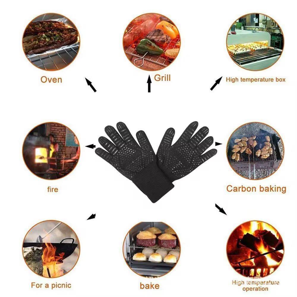 Barbecue Heat Resistant Gloves
One piece