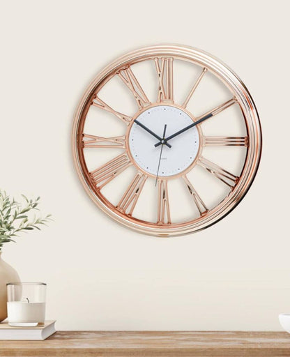Roman numeral style clock face