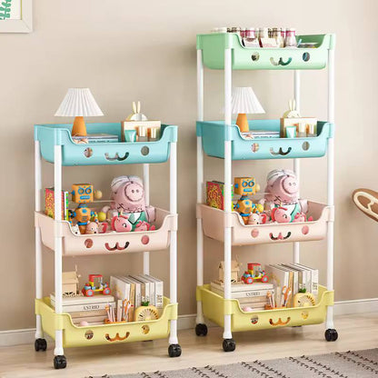 Children's toy storage rack