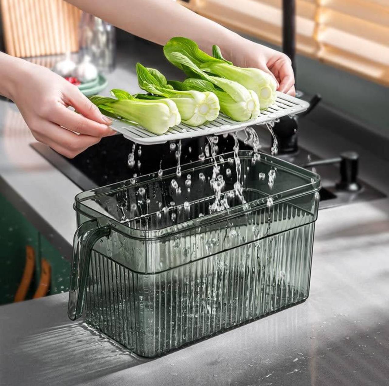 Fridge storage containers