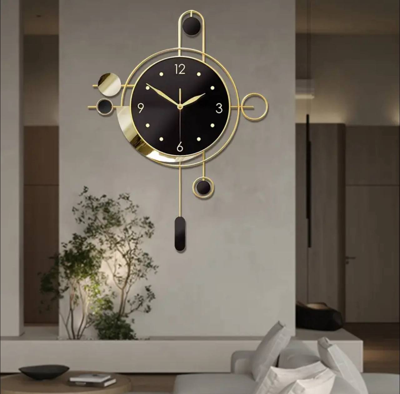 Modern luxury giant wall clock