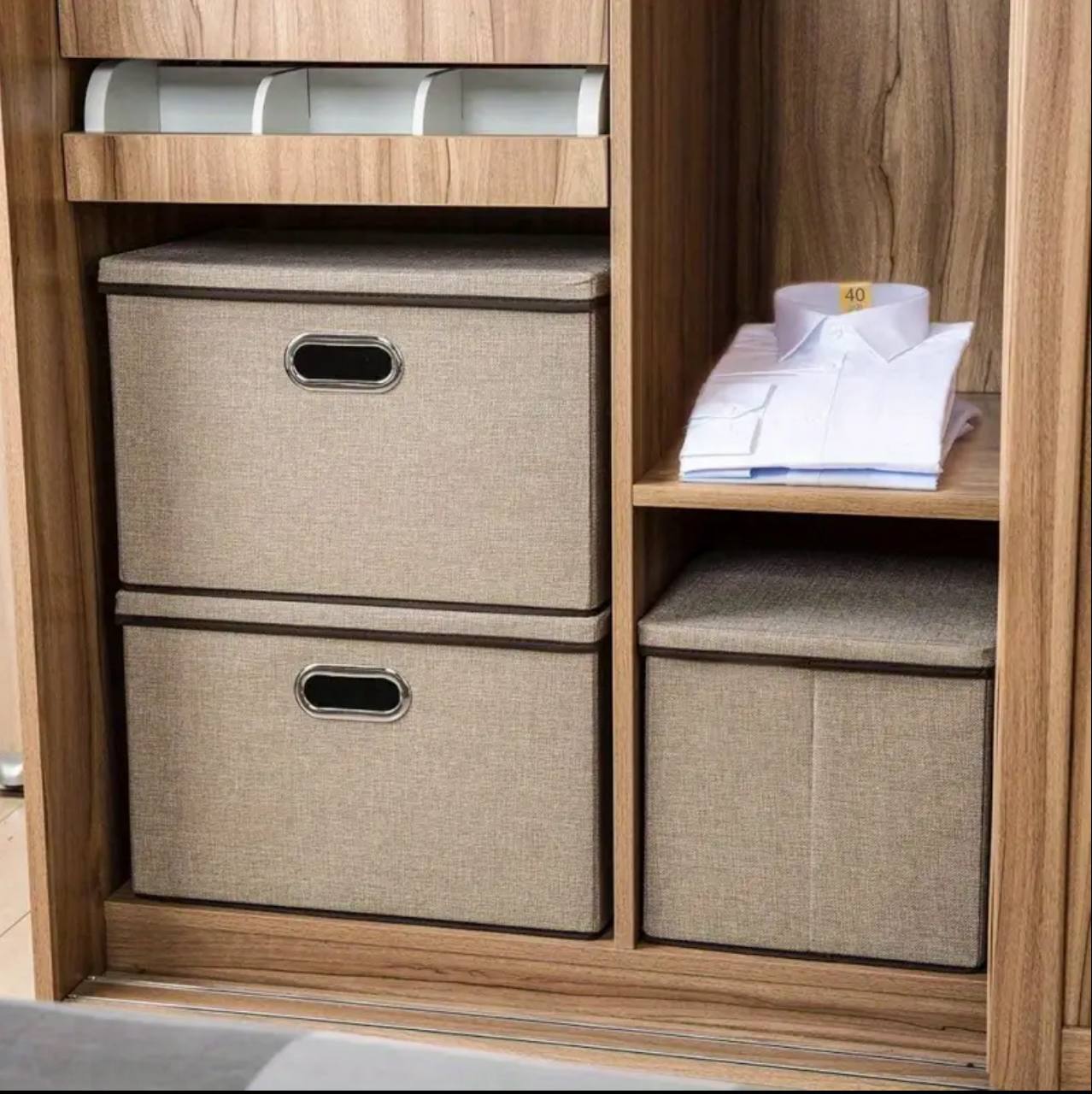 Foldable  Storage box with lid