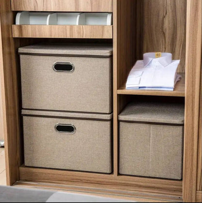 Foldable  Storage box with lid