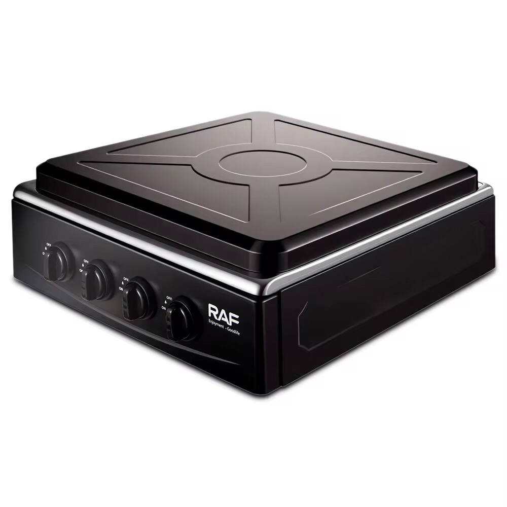 Nunix Cooker 3 Gas +1 Electric Plate standing Cooker Plus Shelves