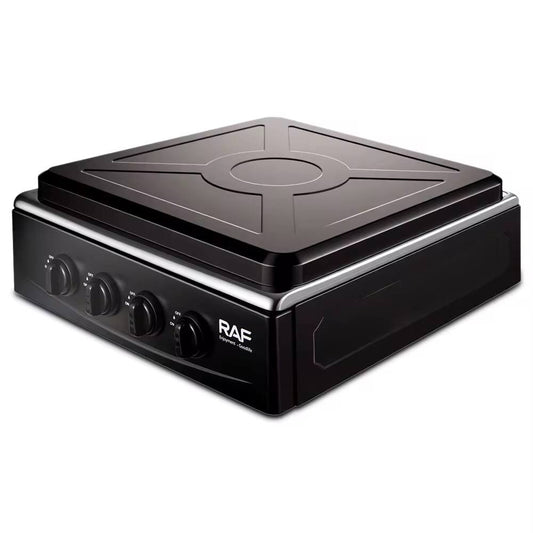 Nunix Cooker 3 Gas +1 Electric Plate standing Cooker Plus Shelves