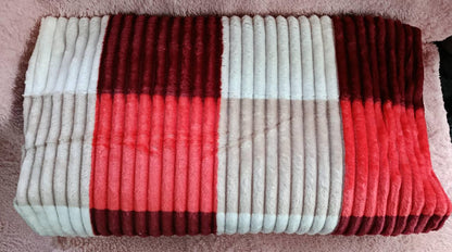 SHERMAN CHECKED THROW BLANKETS