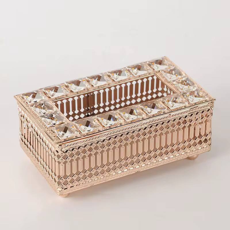 Retro Crystal Serviette Holder