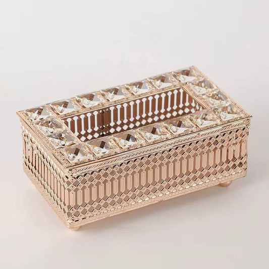 Retro Crystal Serviette Holder