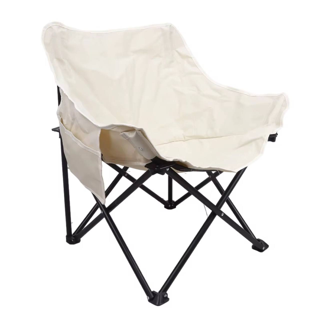 High quality canvas Nature hike Folding Moon Chair.