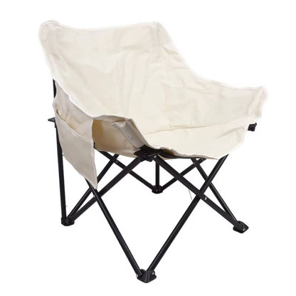 High quality canvas Nature hike Folding Moon Chair.