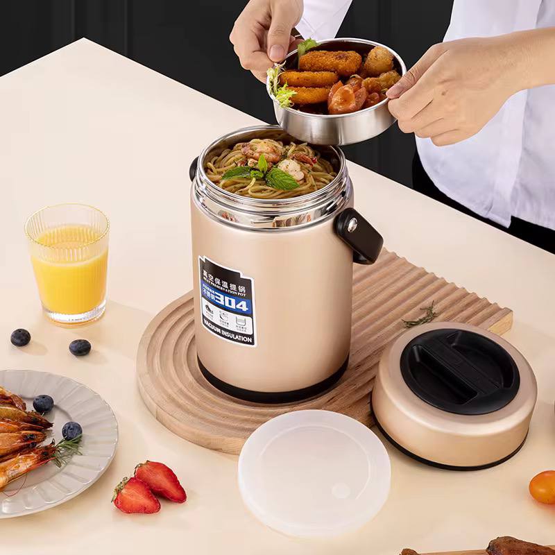 304 Stainless Steel Vacuum Thermal Lunch Box
