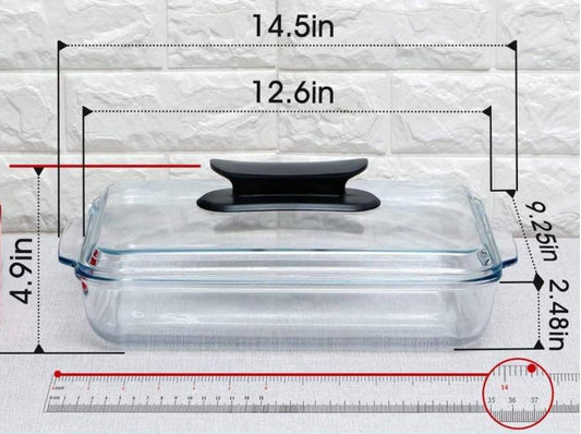 Casserole baking /storage tin with lid