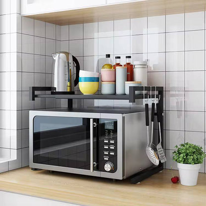 Heavy gauge 40-65cm Extending over the microwave metallic rack