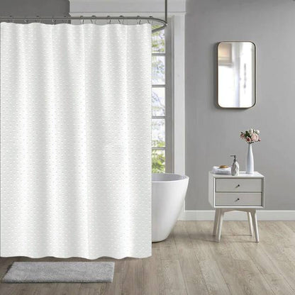 100% Polyester Heavy Fabric Shower Curtain,