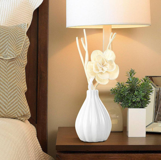 Flower vase reed diffuser