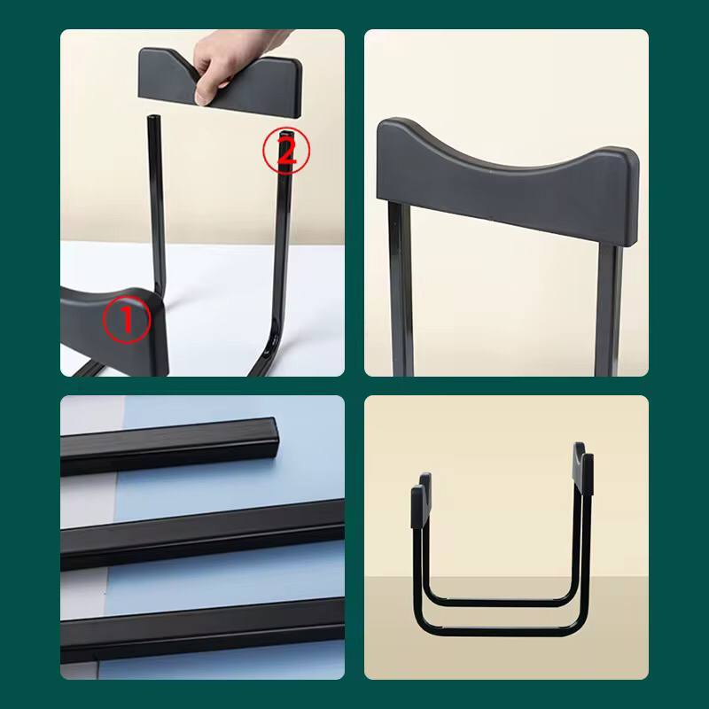 Water bottle storage rack
U-shaped design