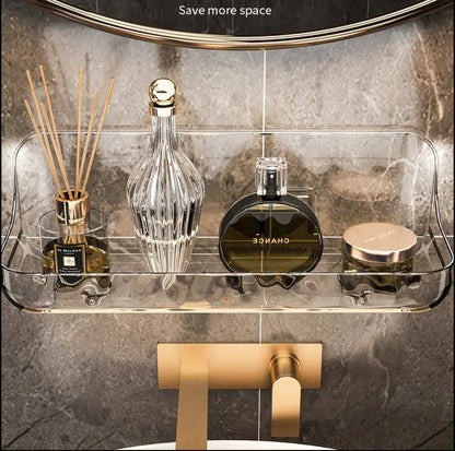 Acrylic Wall-Mounted Shelf