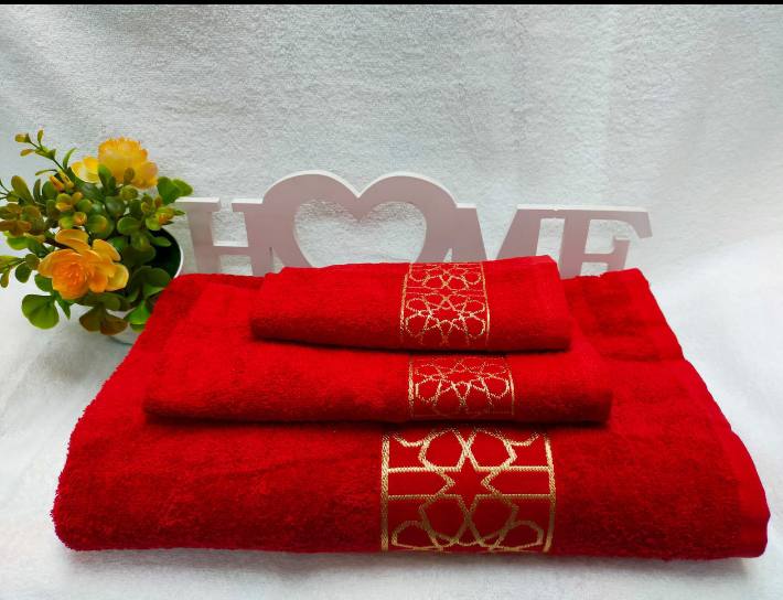 Egyptian 3 pc Cotton towels