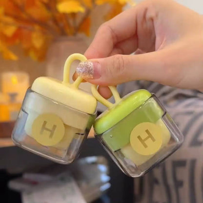 Reusable Adhesive Lint Roller - Washable Fabric & Pet Hair Remover for Home Use