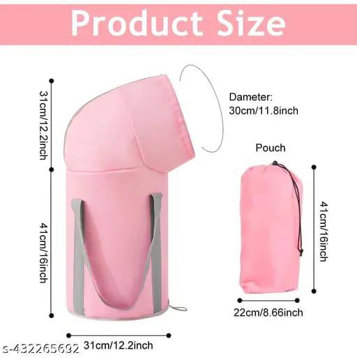 Foldable Insulated water proof pedicure steam bath cocoon bag hood