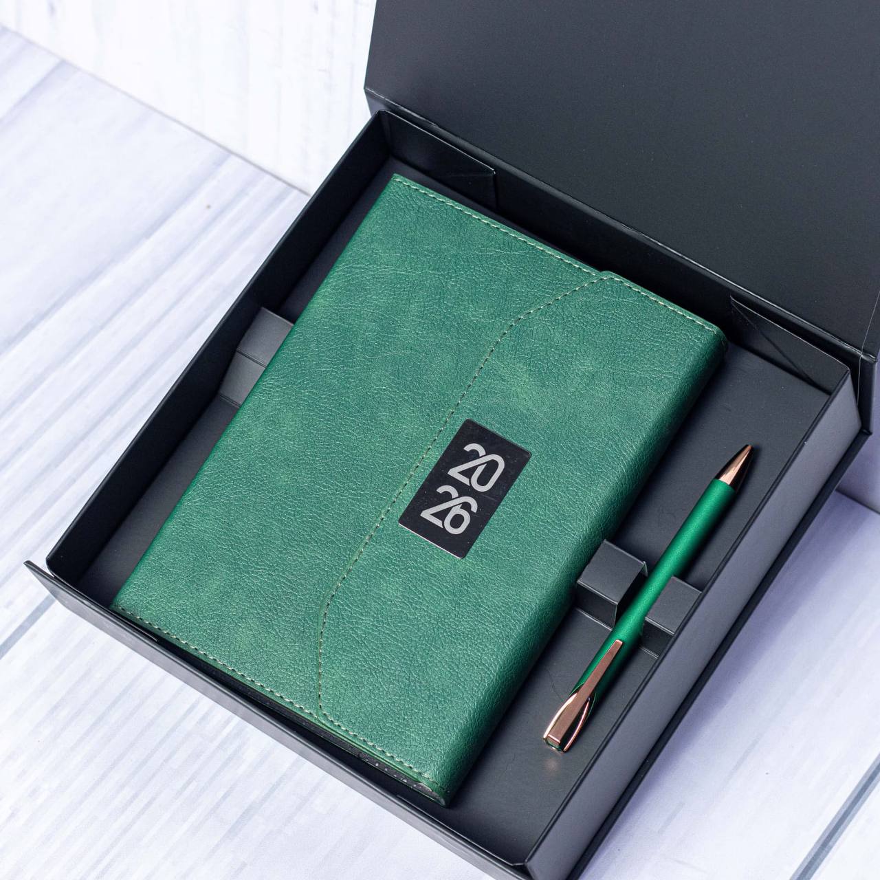 2026 BRANDED DIARIES WITH AN EXECUTIVE PEN
