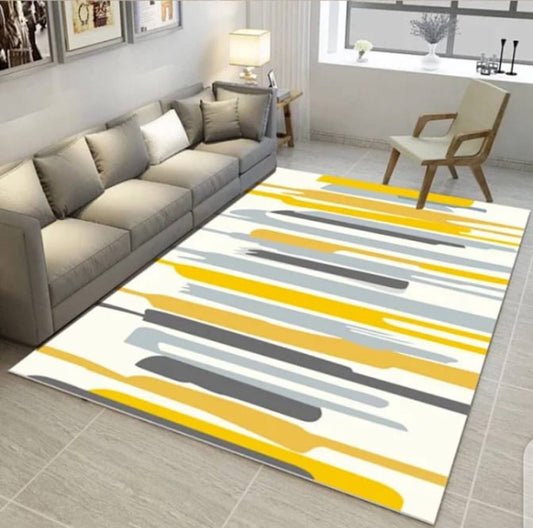 Modern minimalist living room carpet