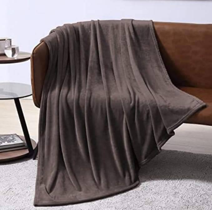 Plain warm Fleece/Throw Blankets