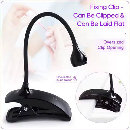 Portable UV nail polish lamp