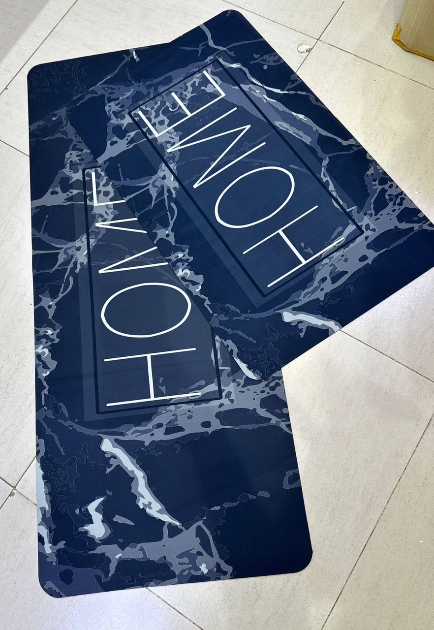 2 pc rubber kitchen mats