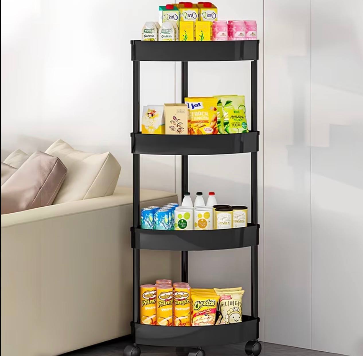 4 Tiers Corner Storage Rack