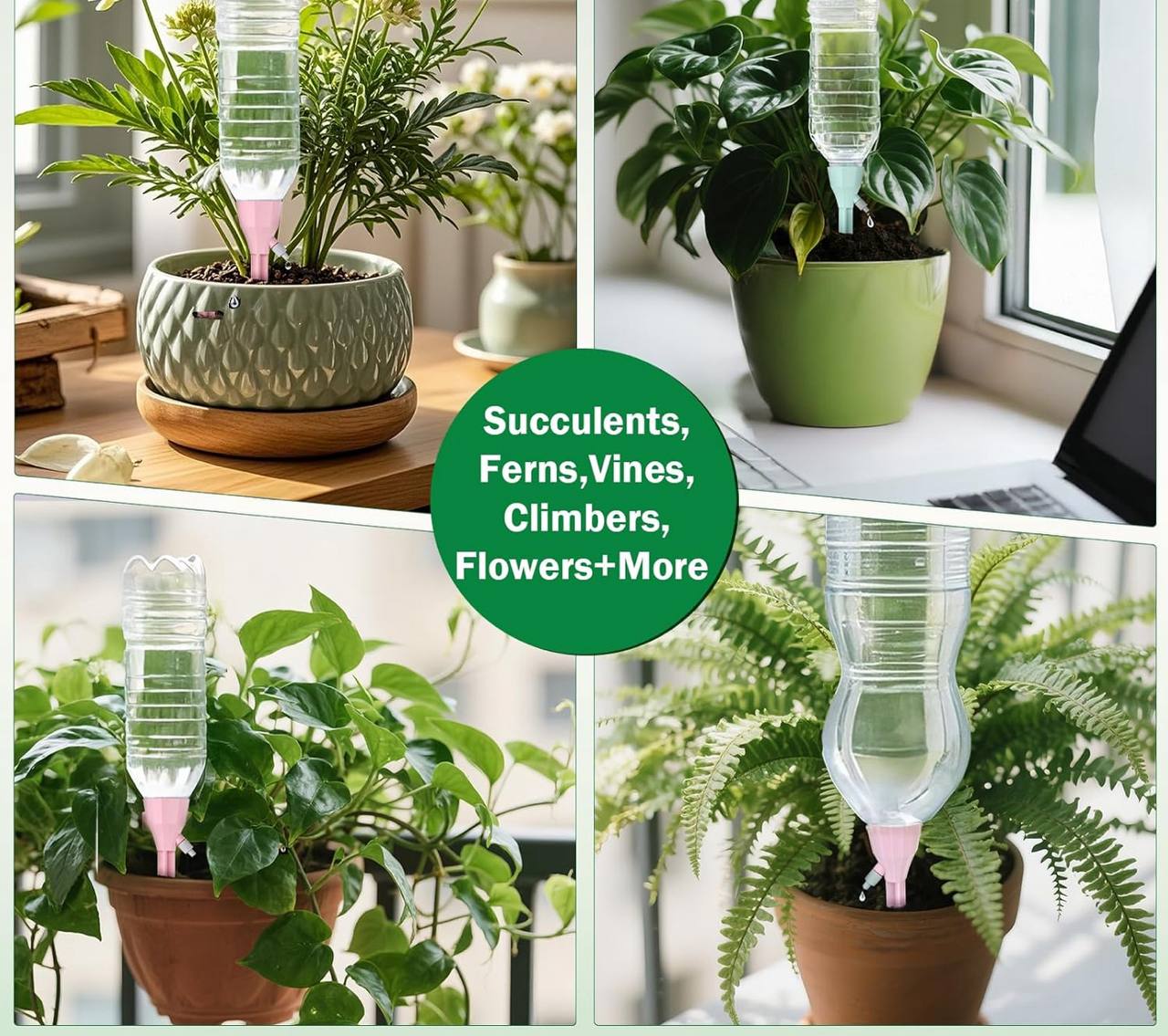 Self Watering Spikes, 6Pcs Plant Watering Devices