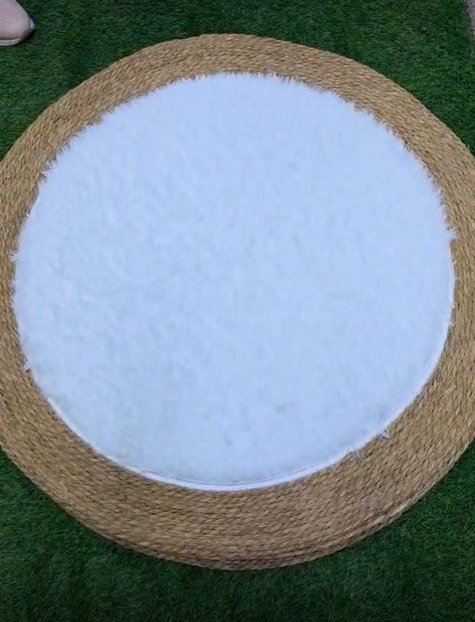 Aesthetic Customised woven Floor Mat.