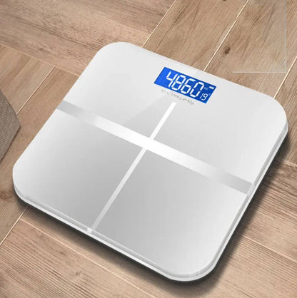 SMART DIGITAL ELECTRONIC RECHARGEABLE BODY SCALE WITH TAPE MEASURE