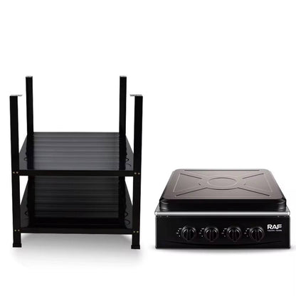 Nunix Cooker 3 Gas +1 Electric Plate standing Cooker Plus Shelves