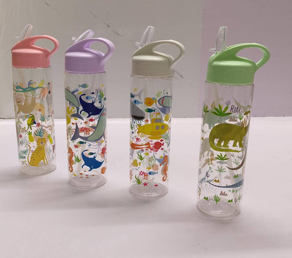 600ml 500ml n 400ml straw kids water bottles