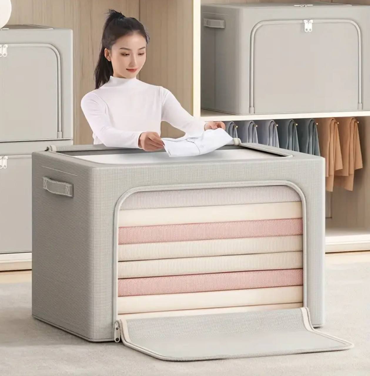 Multipurpose Foldable storage Box