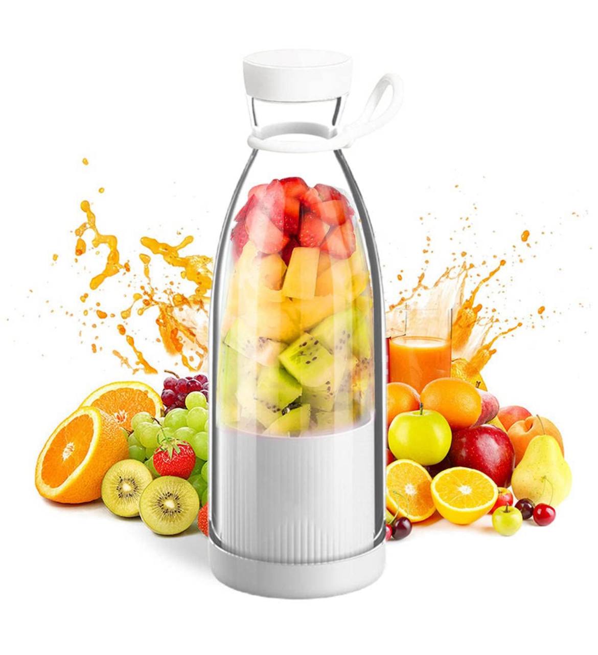 Portable Blender Bottle with a changer Lid