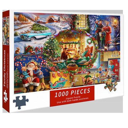 1000pcs Christmas themed Jigsaw Puzzle