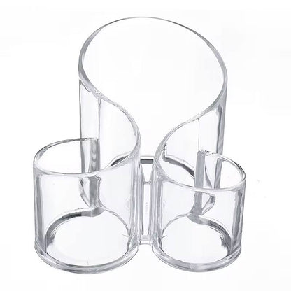 Acrylic make up brush/lipstick/cosmetic organizer