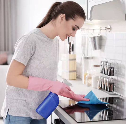 Reusable heavy duty household gloves