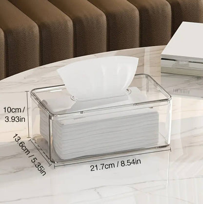 Transparent Table Decoration Acrylic Napkin Dispenser